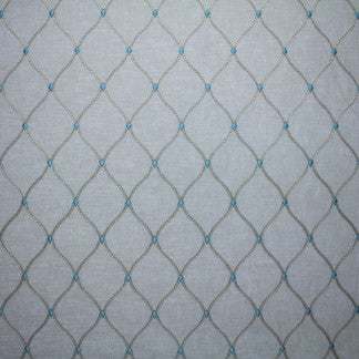 Alor Dew by Carole Designer Fabric Enclave 100% Polyester India Passes 15,000 Double Rubs Wyzenbeek </p><p>Repeat: 6 1/8" V, 4 1/4" H 51" - Swanky Fabrics -