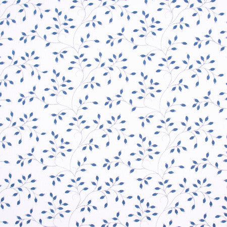 To Sit Still Sapphire by Carole Designer Fabric Bluebird 52% Cotton, 48% Polyester India Passes 30,000 Double Rubs Wyzenbeek Horizontal: 13" and Vertical: 9 1/4" V 52.25" - Swanky Fabrics -