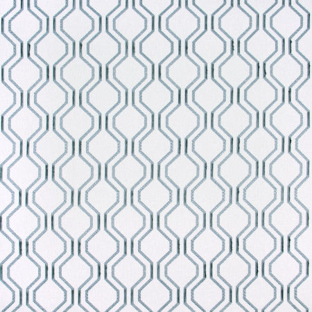 Dream Date Dresden by Carole Designer Fabric MOUNTAIN SKY 52% Cotton, 48% Polyester India Passes 30,000 Double Rubs Wyzenbeek 6 1/4" V, 6 1/4" H 52" - Swanky Fabrics -
