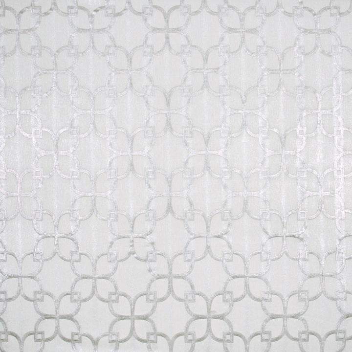Favorite Way Silver by Carole Designer Fabric For The Window 52% Cotton, 48% Polyester India Passes 15,000 Double Rubs Wyzenbeek Horizontal: 875 and Vertical: 925 51 - Swanky Fabrics -