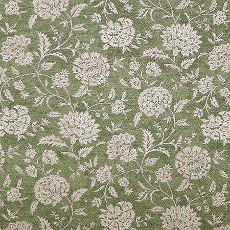 Familiar Sight Pine by Carole Designer Fabric Evergreen 100% Cotton Printed In Usa On Imported Goods 24 1/2" V, 14" H HD 55.75" - Swanky Fabrics -
