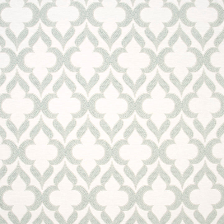 Dobbs Ferry Aqua by Carole Designer Fabric Blue Forest 62% Polyester, 31% Cotton Turkey N/A Horizontal: 7 and Vertical: 1375 58 - Swanky Fabrics -