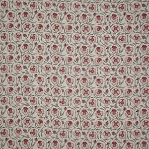 Playing Field Woodrose by Carole Designer Fabric