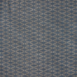 Far Wall Dusk by Carole Designer Fabric Emerald Ocean 100% Polyester Woven In USA N/A 2 1/2" V, 4 3/4" H 56" - Swanky Fabrics -