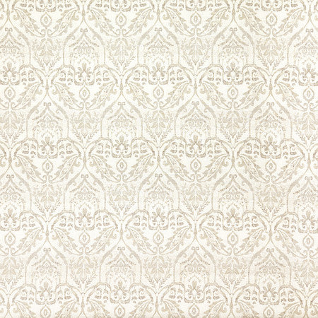 In The Mirror Linen by Carole Designer Fabric Neutral Ground 36% Polyester, 26% Cotton, 22% Viscose, 16% Linen China 18" V, 4 1/2" H HD 56 1/4"" - Swanky Fabrics -