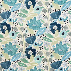 First Friend Dream Blue by Carole Designer Fabric