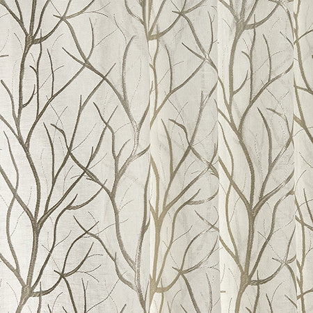 Sleepwalk Taupe by Carole Designer Fabric In The Clouds,Sheer Genius,Perfect Balance 54% Linen, 32% Cotton, 14% Polyester India 12 3/4" V, 12 3/4" H 50.5" - Swanky Fabrics -