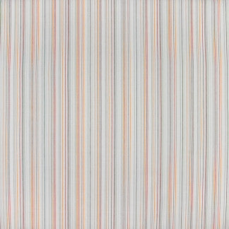 Picolo Stripe Persimmon by Carole Designer Fabric In Tune 100% Cotton India N/A Horizontal: 0" and Vertical: 9" H 54" - Swanky Fabrics -
