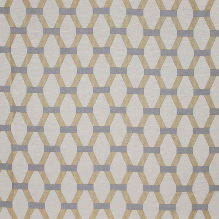 Gauntlet Metal by Carole Designer Fabric Golden Sunrise 55% Polyester, 28% Cotton, 17% Viscose India Passes 36,000 Double Rubs Wyzenbeek Horizontal: 10625 and Vertical: 625 55 - Swanky Fabrics -