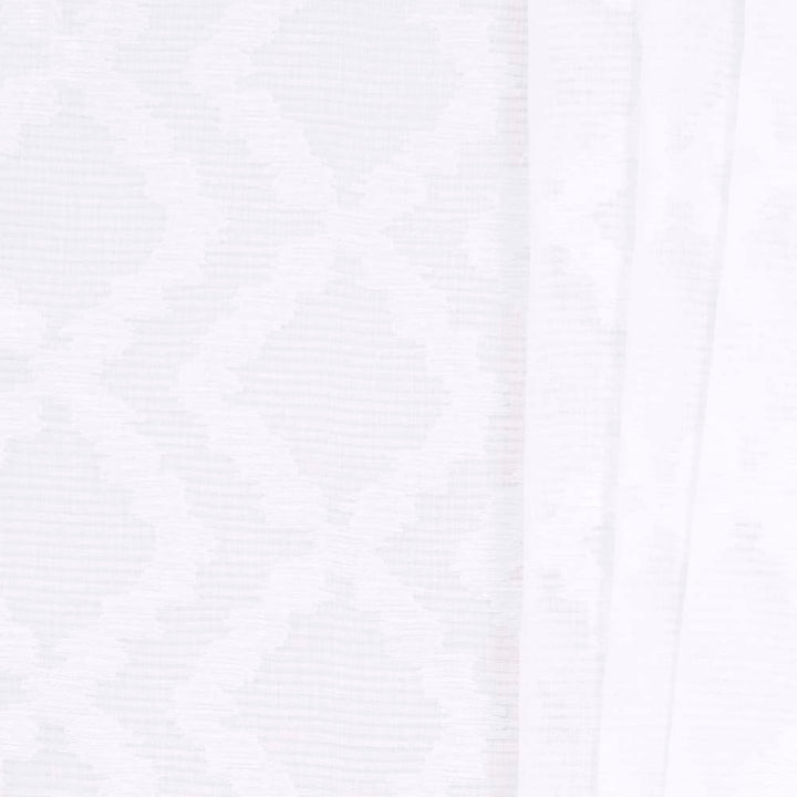 Propose Frost by Carole Designer Fabric Sheer Intrigue 67% Polyester, 33% Linen Turkey N/A Horizontal: 11.375 and Vertical: 6.375 59 - Swanky Fabrics -