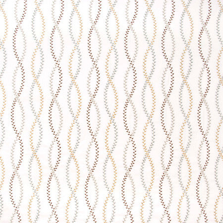 Tiny Leaves Timber by Carole Designer Fabric Geranium 88% Cotton, 12% Viscose India 13" V, 6 1/4" H 50" - Swanky Fabrics -