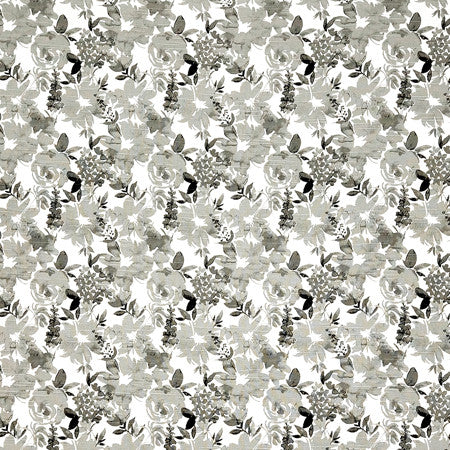 Your World Raven by Carole Designer Fabric Oasis 100% Cotton Pakistan 9" V, 9" H 54" - Swanky Fabrics -