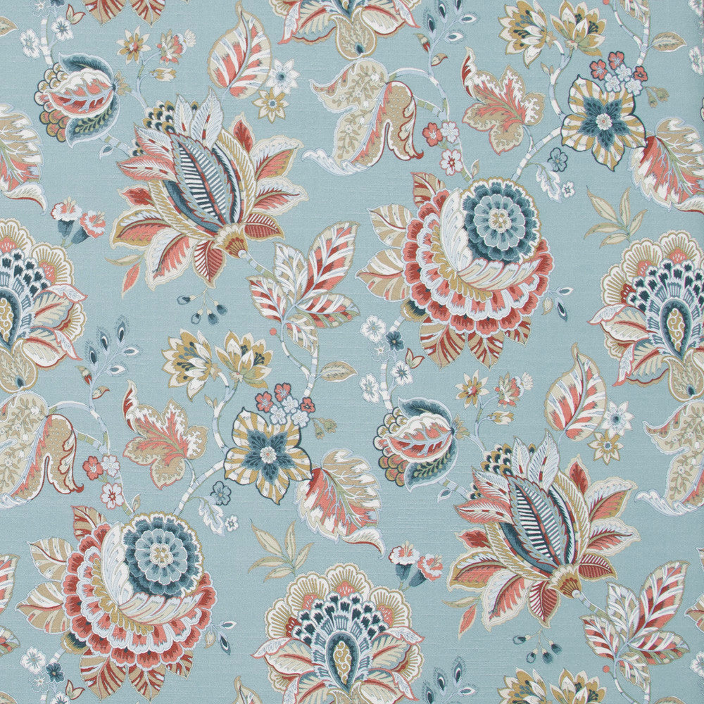 Any Tradition Seamist by Carole Designer Fabric Spearmint 100% Cotton Spain Passes 30,000 Double Rubs Wyzenbeek Horizontal: 27 and Vertical: 27 54 - Swanky Fabrics -
