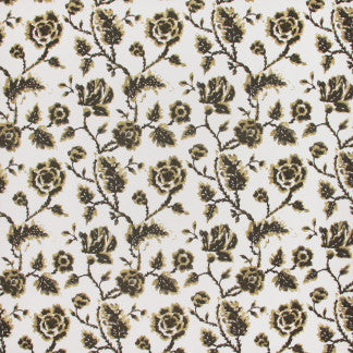 Desert Rose Antique by Carole Designer Fabric Golden Sunrise 100% Cotton India 18" V, 18" H 54" - Swanky Fabrics -
