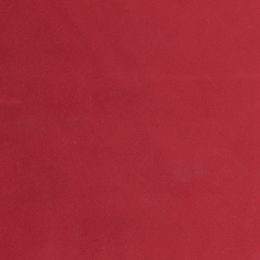 Plush Touch Red by Carole Designer Fabric Touch Of Luxury 100% Polyester Knit Backing China 235,000 Wyzenbeek Double Rubs Horizontal: 0 and Vertical: 0 55 - Swanky Fabrics -
