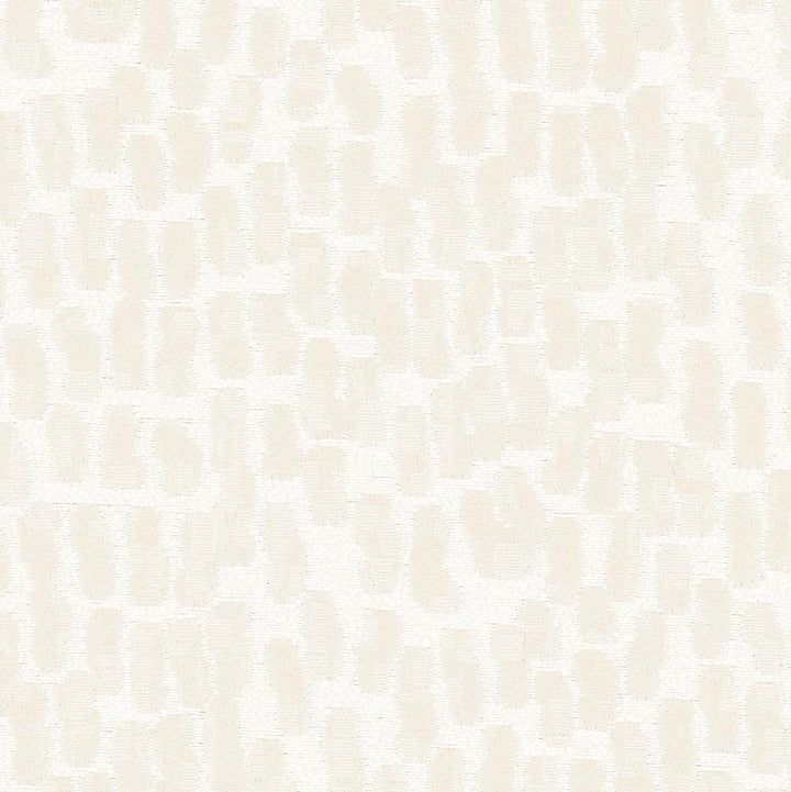 Stamina White by Carole Designer Fabric Modern Edge 100% Polyester India 25,000 Wyzenbeek Double Rubs Horizontal: 0 and Vertical: 0 55 - Swanky Fabrics -