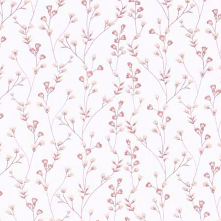 To Be A Poet Potpourri by Carole Designer Fabric Pink Jade 73% Cotton, 27% Polyester India 20,000 Wyzenbeek Double Rubs 6 1/4" V, 13 1/2" H 54" - Swanky Fabrics -