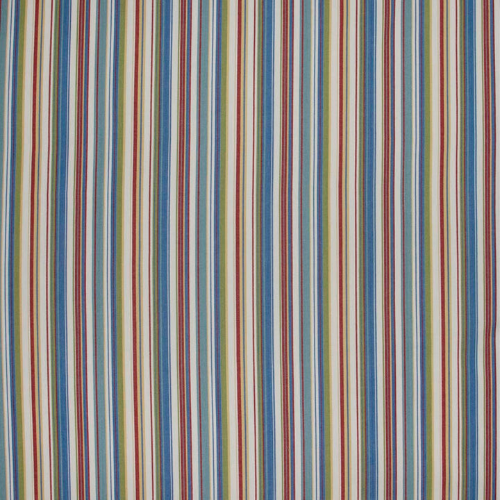 Cabaret Stripe Primary by Carole Designer Fabric In Tune 100% Cotton India N/A Horizontal: 9 and Vertical: 0 54 - Swanky Fabrics -