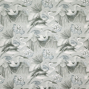 Bird Song Silver by Carole Designer Fabric