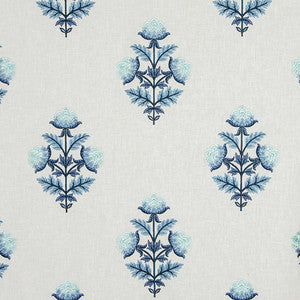 Make An Entrance Porcelain Blue by Carole Designer Fabric
