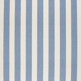 Songstress Stripe Sky by Carole Designer Fabric In Tune 100% Cotton India N/A 5 1/2" H 54" - Swanky Fabrics -