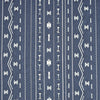 Put A Bow On It Indigo by Carole Designer Fabric