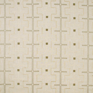 Maze Away Stone by Carole Designer Fabric