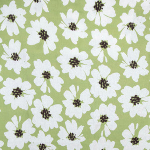 Daisy Field Sage by Carole Designer Fabric