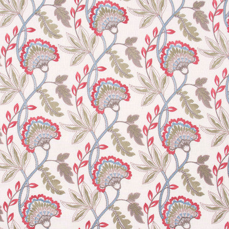 Your Heart Coral by Carole Designer Fabric Azalea 73% Polyester, 27% Cotton India Passes 40,000 Double Rubs Wyzenbeek </p><p>Repeat: 9" V, 17" H 51" - Swanky Fabrics -