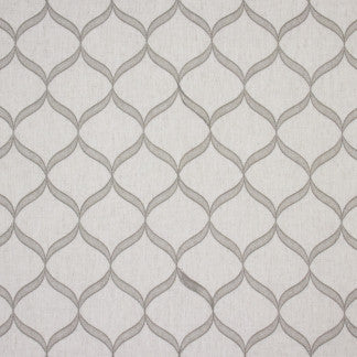 Undertow Cloud by Carole Designer Fabric Looking Glass 50% Polyester, 40% Cotton, 10% Linen CHINA N/A </p><p>Repeat: 5 3/4" V, 7 3/4" H 52" - Swanky Fabrics -