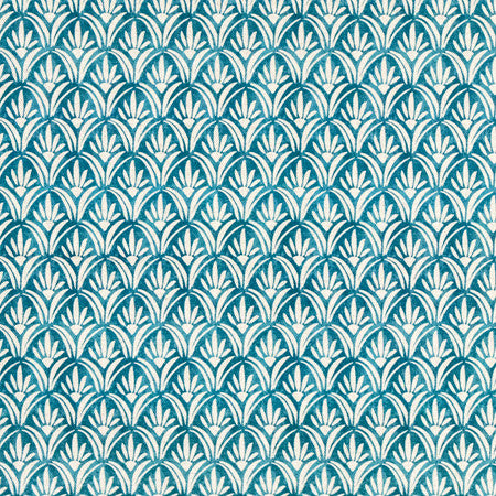 Dont Look Ocean by Carole Designer Fabric Making Waves 85% Cotton, 15% Linen N/A 2 5/8" V, 1 3/8" H 55" - Swanky Fabrics -