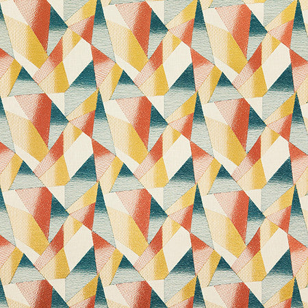 See The Effect Gem by Carole Designer Fabric Dawn & Dusk Base: 50% Polyester, 50% Cotton, Embr: 100% Polyester India 51,000 WYZENBEEK DOUBLE RUBS 6 5/8" V, 6 3/8" H 52" - Swanky Fabrics -
