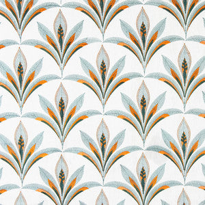 Isle Of Palms Teal by Carole Designer Fabric