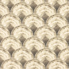 Mosaic Fan Tigers Eye by Carole Designer Fabric