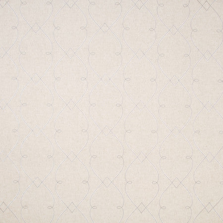 Lemonade Stand Vanilla by Carole Designer Fabric For The Window 55% Polyester, 28% Cotton, 9% Linen, 8% Viscose India 9 1/4" V, 12 3/4" H 51" - Swanky Fabrics -