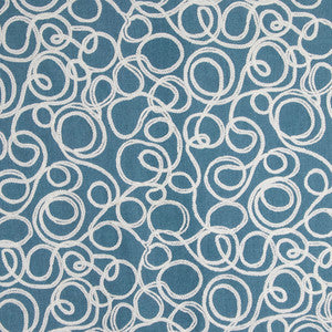 Lost And Found Dream Blue by Carole Designer Fabric