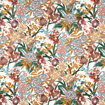 <p>Among Nature Dahlia by Carole Designer Fabric</p><p><strong>Required Minimum Quantity Purchase: 2 yards</strong></p><p>Book: Moodscapes</p><p>Content: 100% Cotton</p><p>Origin: </p><p>Performance: 12,000 Wyzenbeek Double Rubs</p><p>Repeat: 27 1/2" V, 27 1/2" H</p><p>Width: 54""</p>