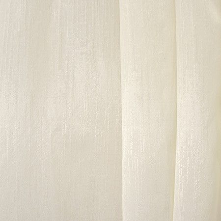 Untamed Ecru by Carole Designer Fabric Sheer Luxury 100% Polyester CHINA N/A None 118" - Swanky Fabrics -