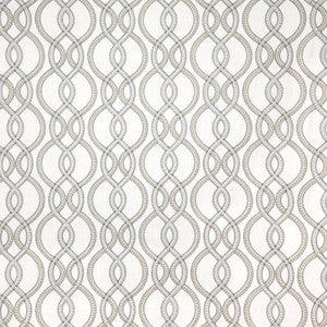 Across The Room Silver by Carole Designer Fabric