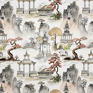 Expanded Horizons Antique by Carole Designer Fabric