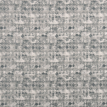 Every Shadow Pearl Grey by Carole Designer Fabric Blue Steel 100% Polyester India 10" V, 9" H 54" - Swanky Fabrics -