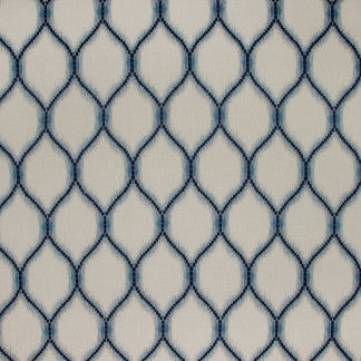 Look At Me Ocean by Carole Designer Fabric French Navy 52% Polyester, 48% Cotton India N/A </p><p>Repeat: 12" V, 6 7/8" H 52" - Swanky Fabrics -