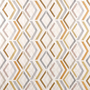 On The Angle Saffron by Carole Designer Fabric