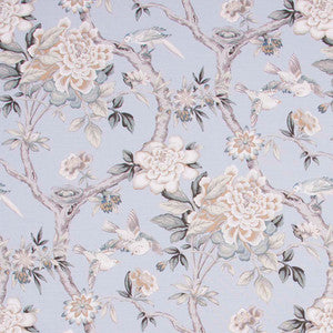Bird Sanctuary Platinum by Carole Designer Fabric