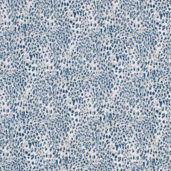 Spotted All Over River by Carole Designer Fabric Jungle Safari 100% Cotton India Passes 30,000 Double Rubs Wyzenbeek Horizontal: 13.75 and Vertical: 13.5 54 - Swanky Fabrics -
