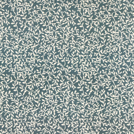 Dress The Part Indigo by Carole Designer Fabric Making Waves 85% Cotton, 15% Linen 45,000 Martindale Circular Rubs 6 5/8" V, 6 5/8" H 54" - Swanky Fabrics -