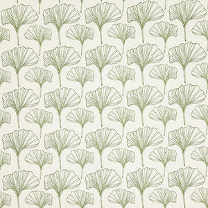 Ginkgo Sketches Moss by Carole Designer Fabric