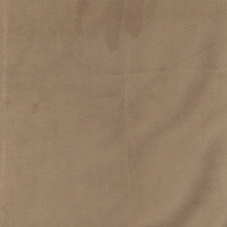 Presence Latte by Carole Designer Fabric Velvet Touch 100% Polyester China Passes 30,000 Double Rubs Wyzenbeek Horizontal: None and Vertical: None 55" - Swanky Fabrics -