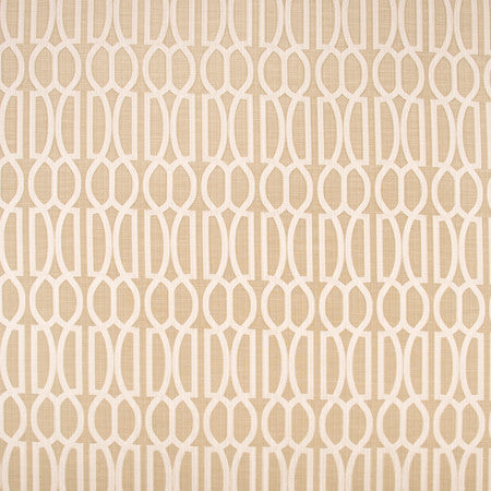 Double Coverage Flax by Carole Designer Fabric Modern Castle 74% POLYESTER, 26% VISCOSE INDIA Passes 15,000 Double Rubs Wyzenbeek Horizontal: 4 1/2" and Vertical: 9 1/4" V 55" - Swanky Fabrics -