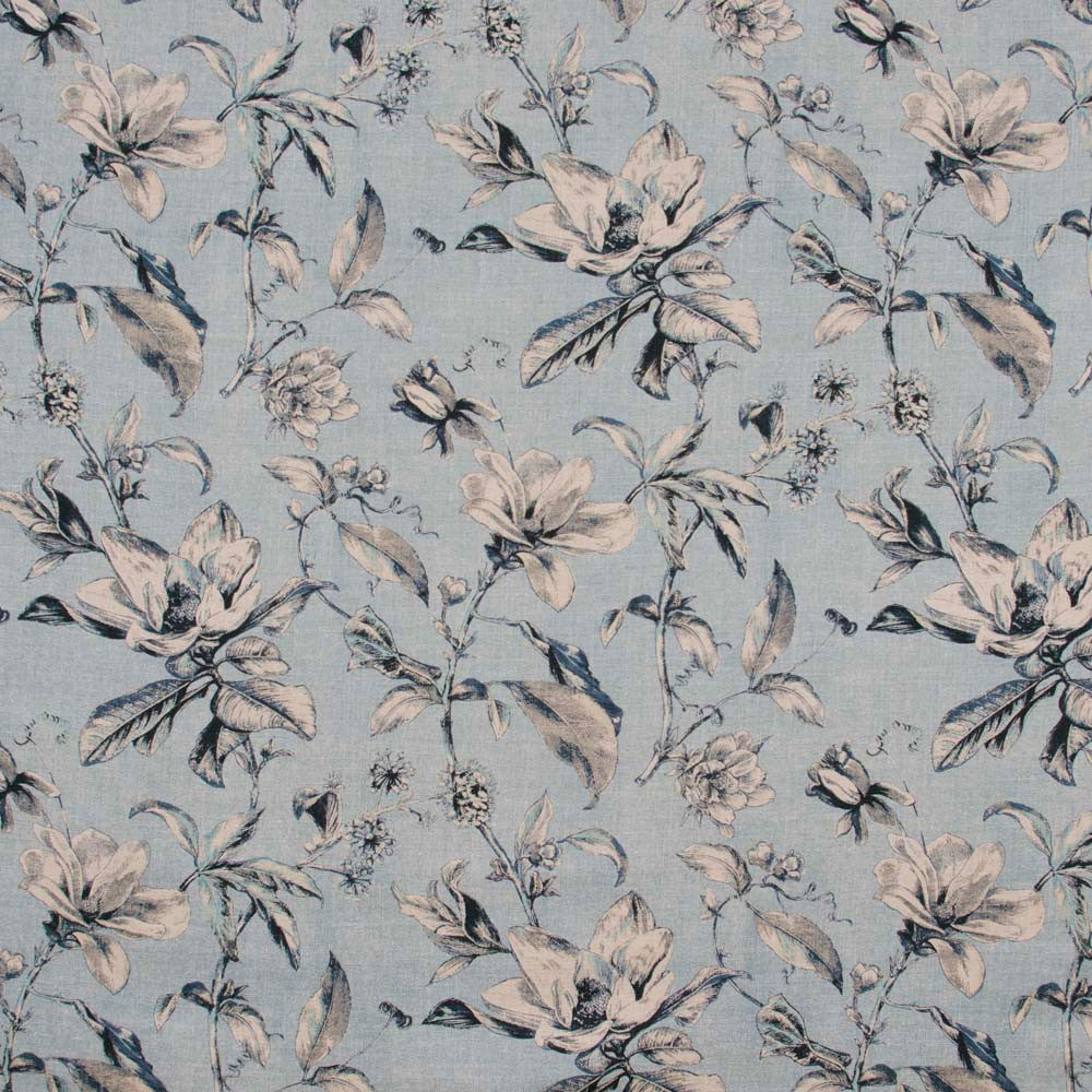 Together Forever Ink by Carole Designer Fabric Red Sea 55% Linen, 45% Rayon China 21,000 Wyzenbeek Double Rubs Horizontal: 13.5 and Vertical: 25.25 54 - Swanky Fabrics -